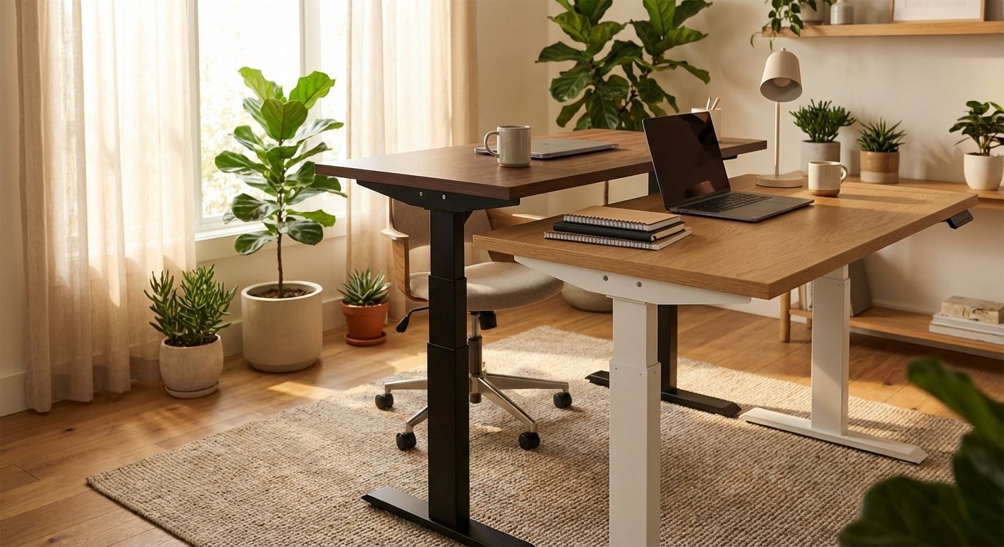 Flexispot E7 vs Uplift V2 standing desk comparison