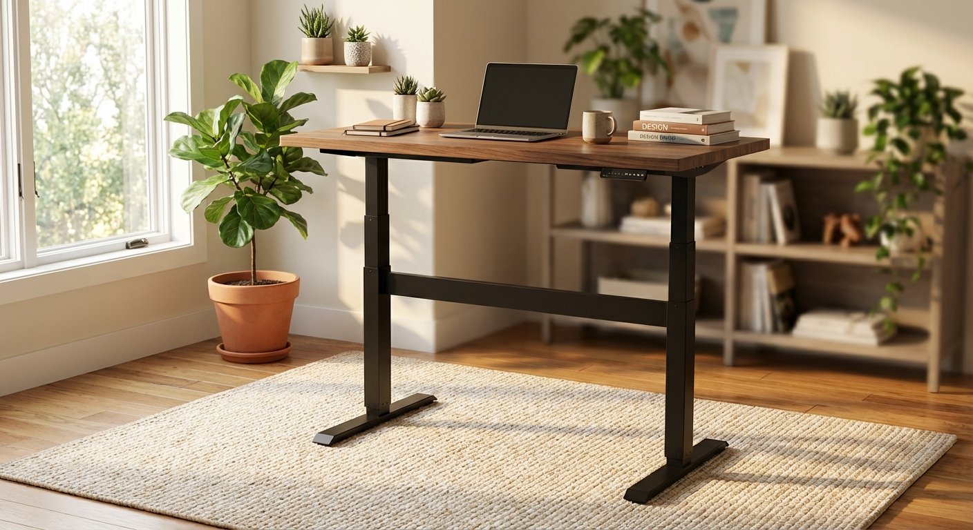 ApexDesk Elite standing desk black frame product photo