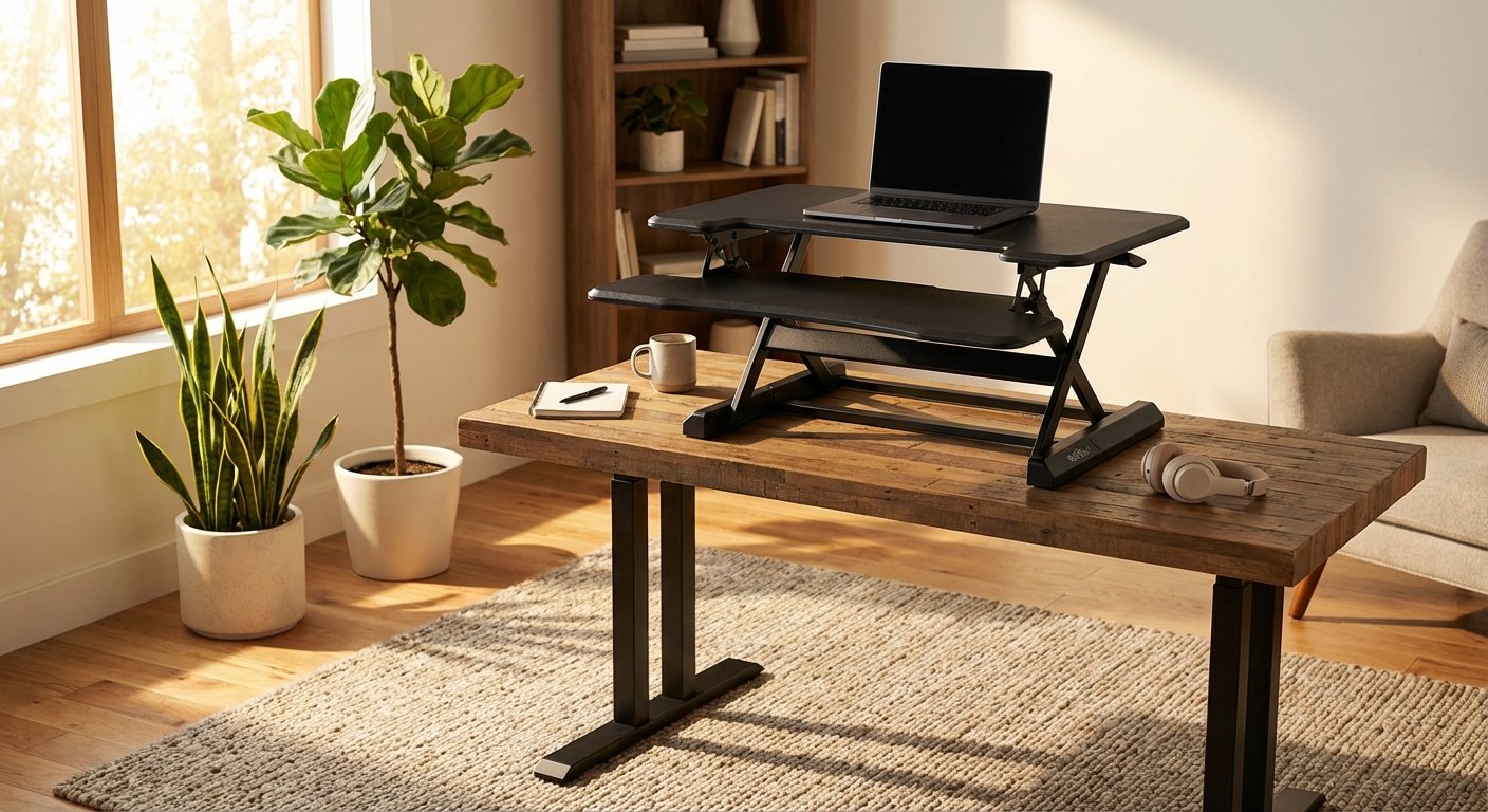 Vari Pro Plus 36 standing desk converter black product photo