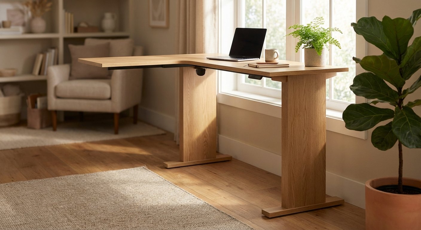 corner standing desk